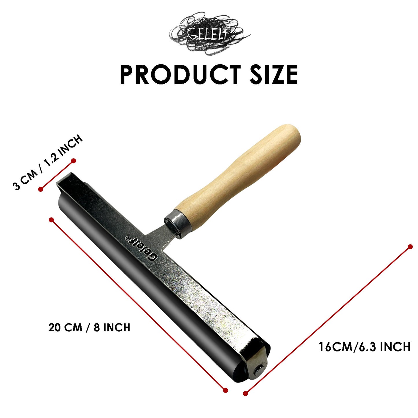 GELELF Smooth Peeling Brayer