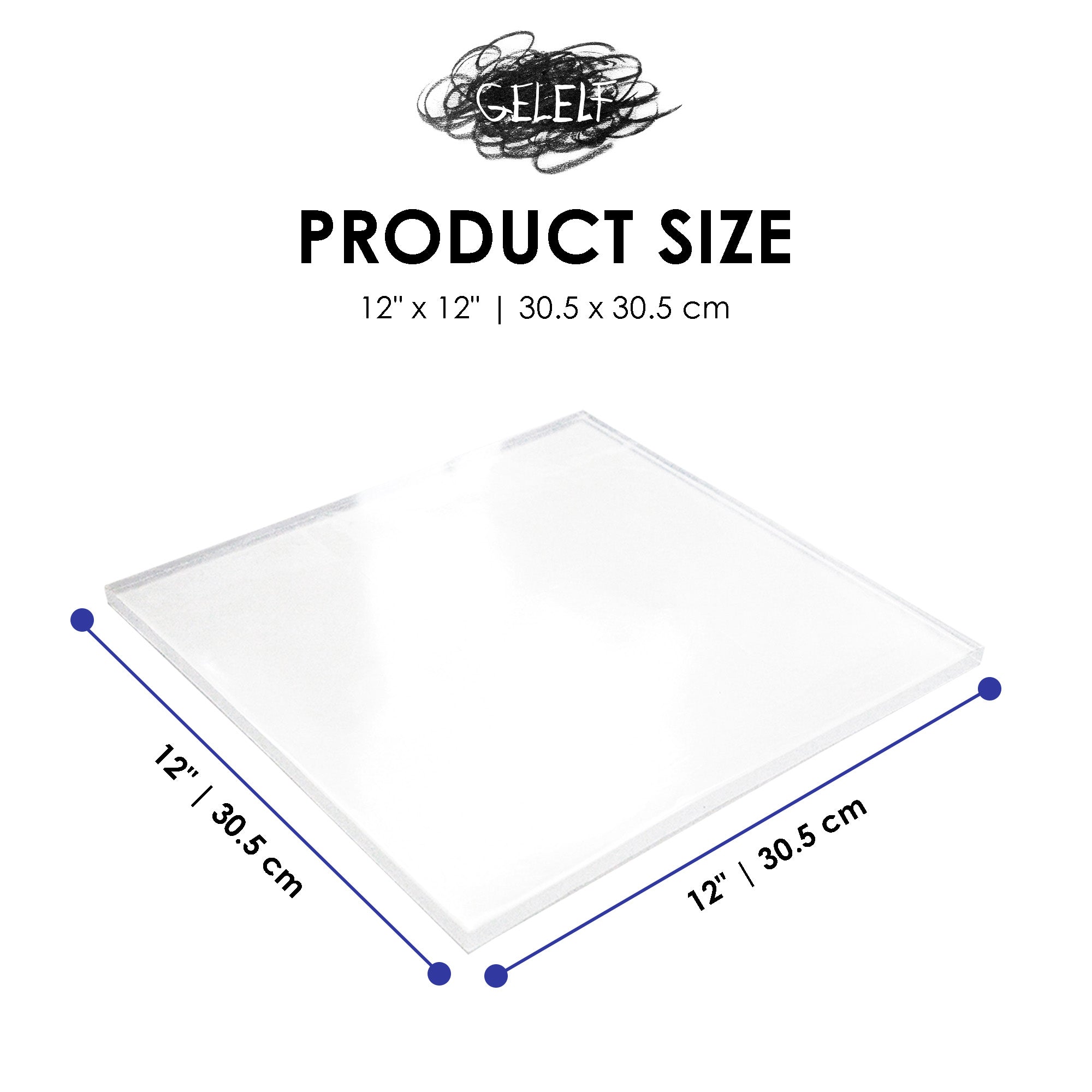 GELELF Gel Printing Plate