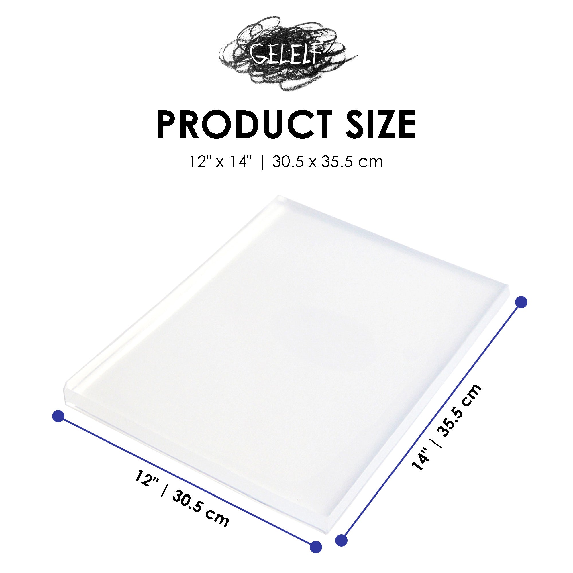 GELELF Gel Printing Plate