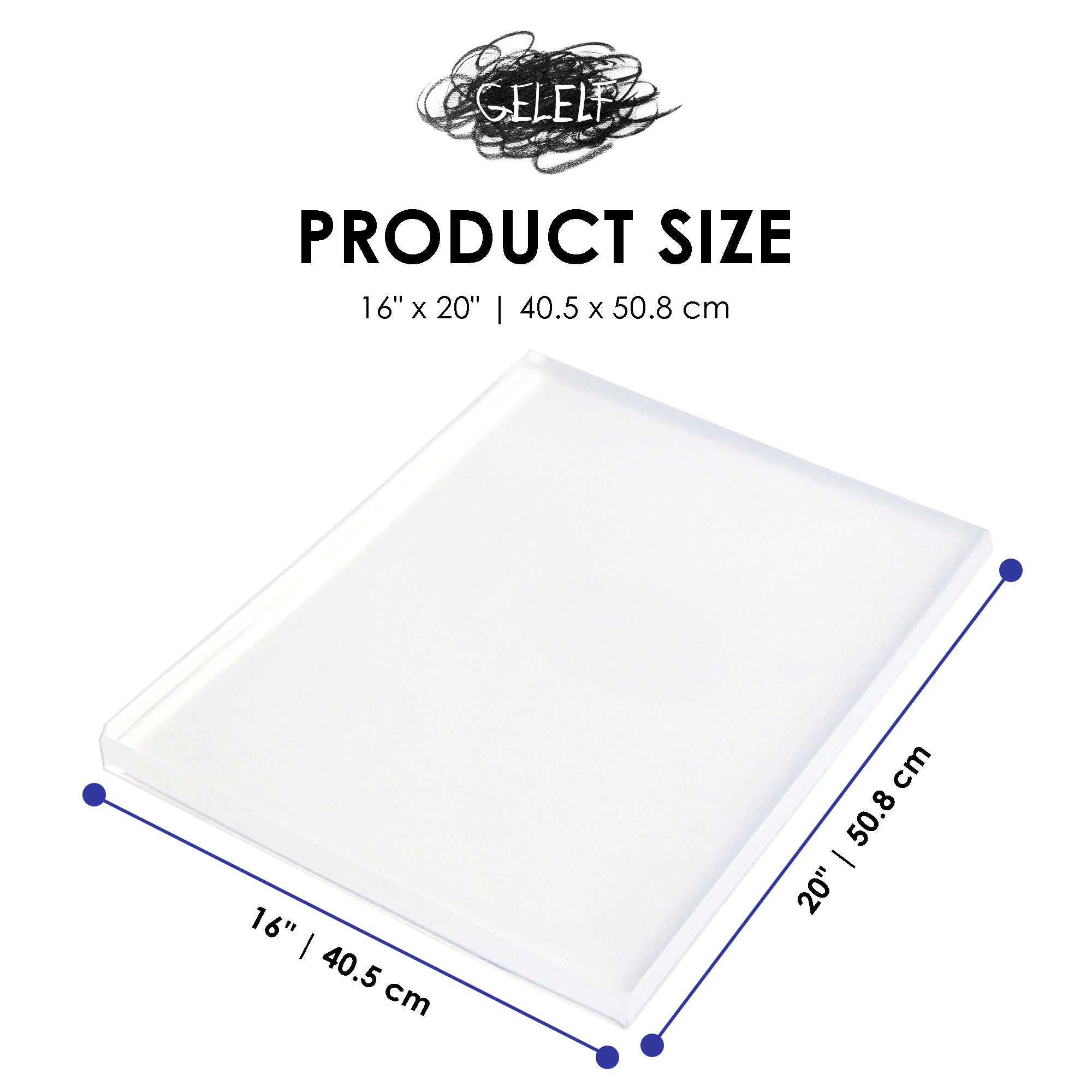 GELELF Gel Printing Plate