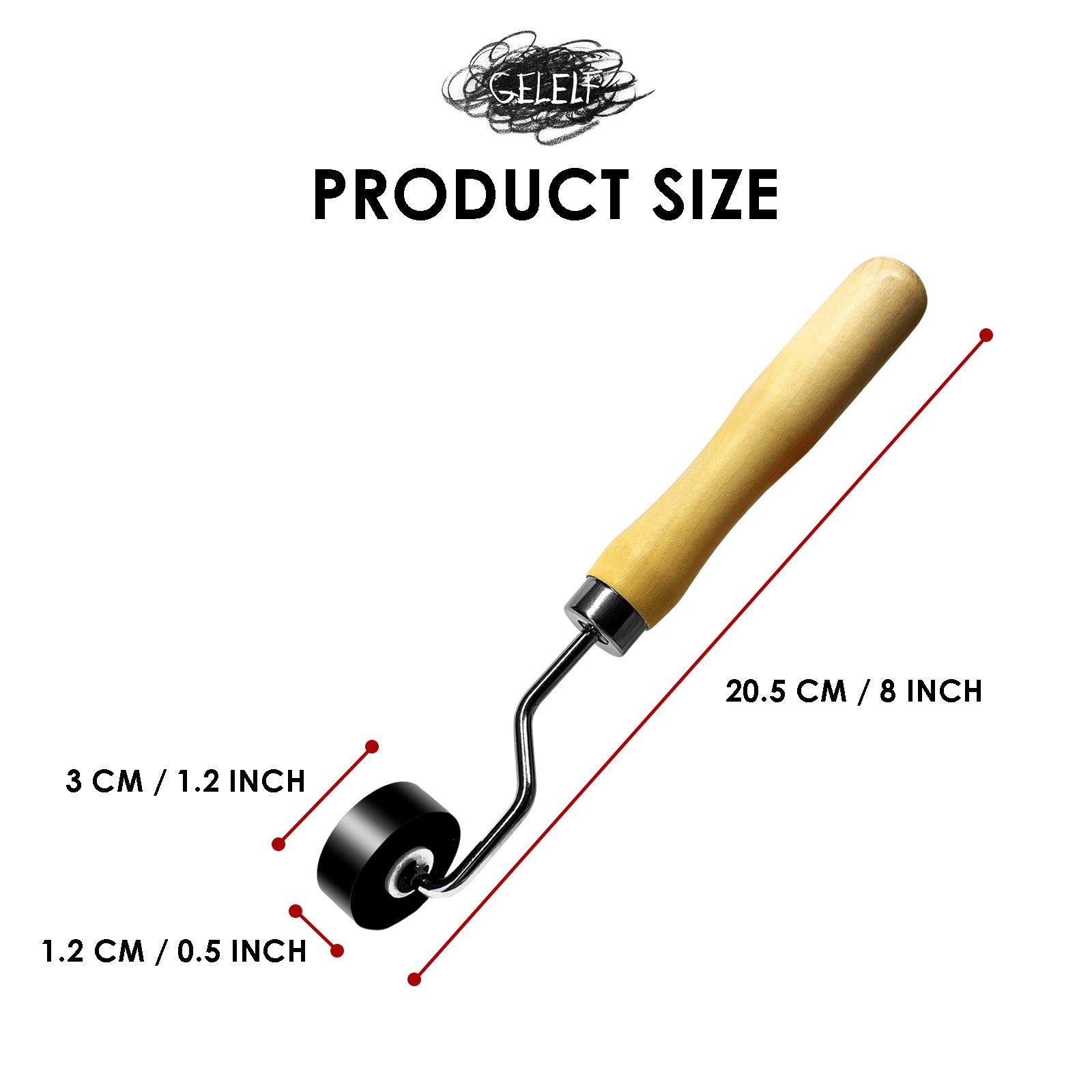 GELELF Smooth Peeling Brayer