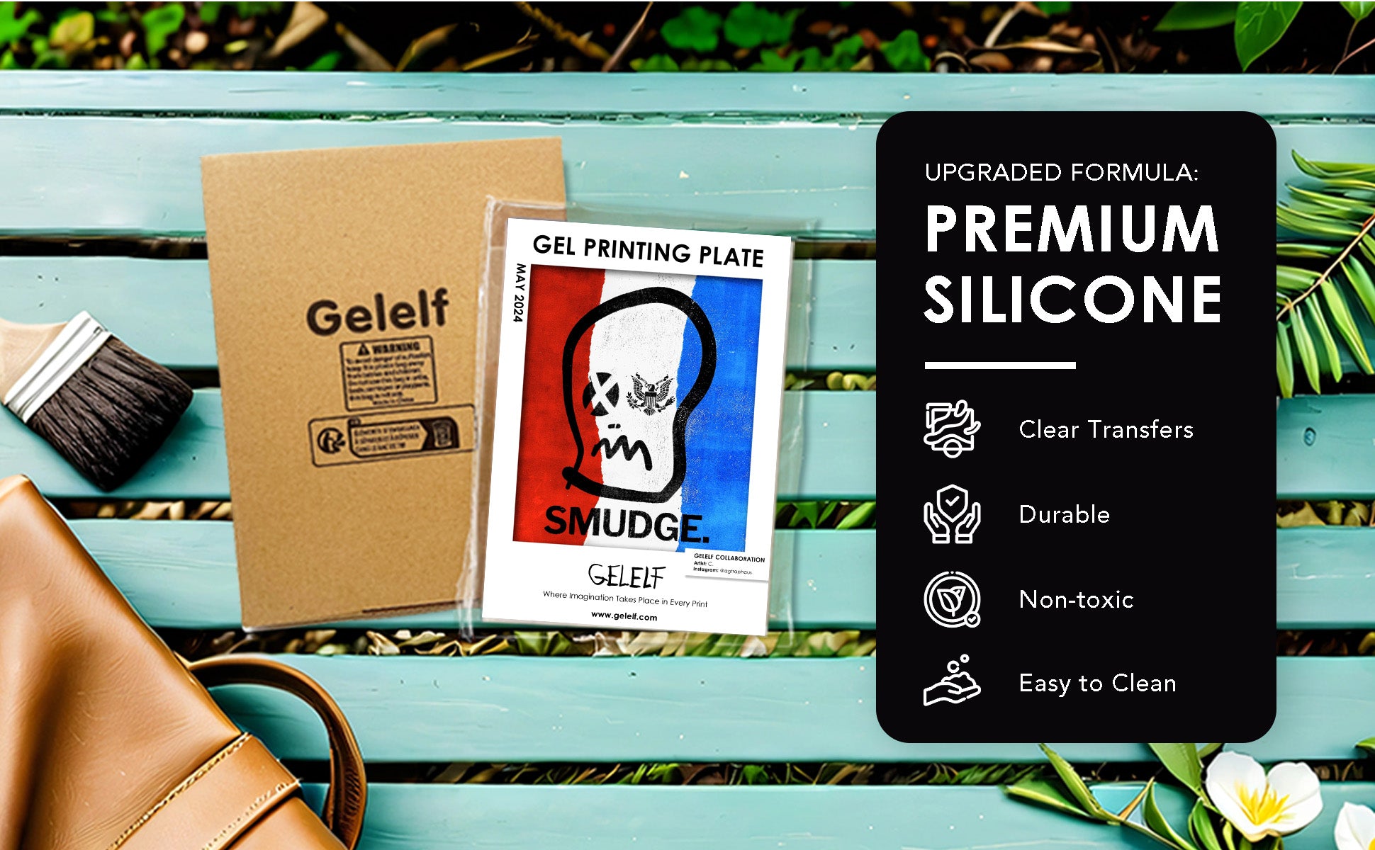 GELELF Gel Printing Plate