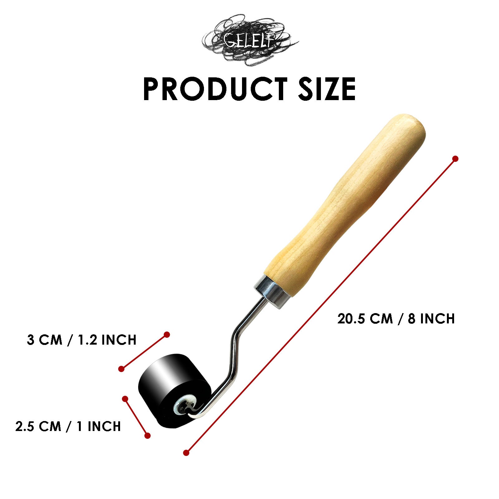GELELF Smooth Peeling Brayer