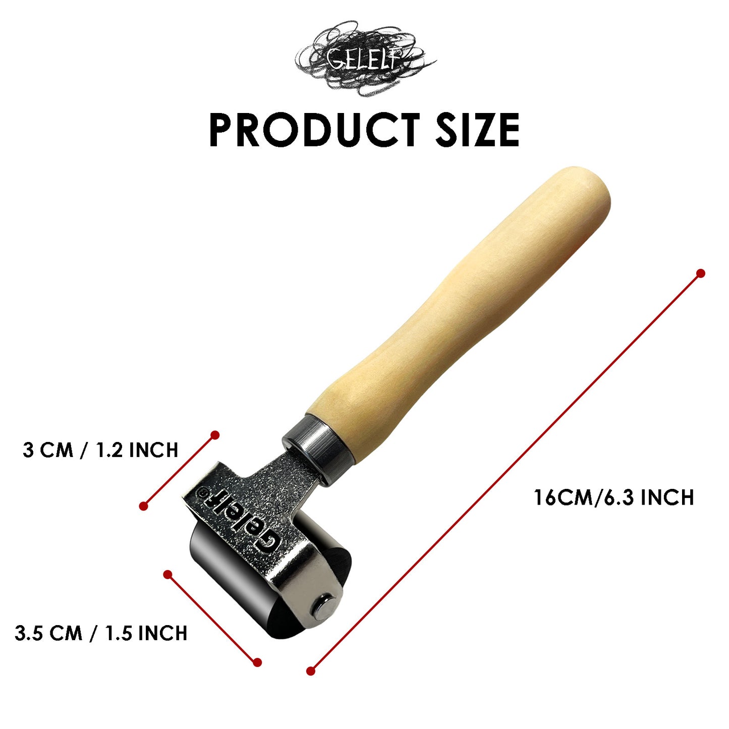 GELELF Smooth Peeling Brayer