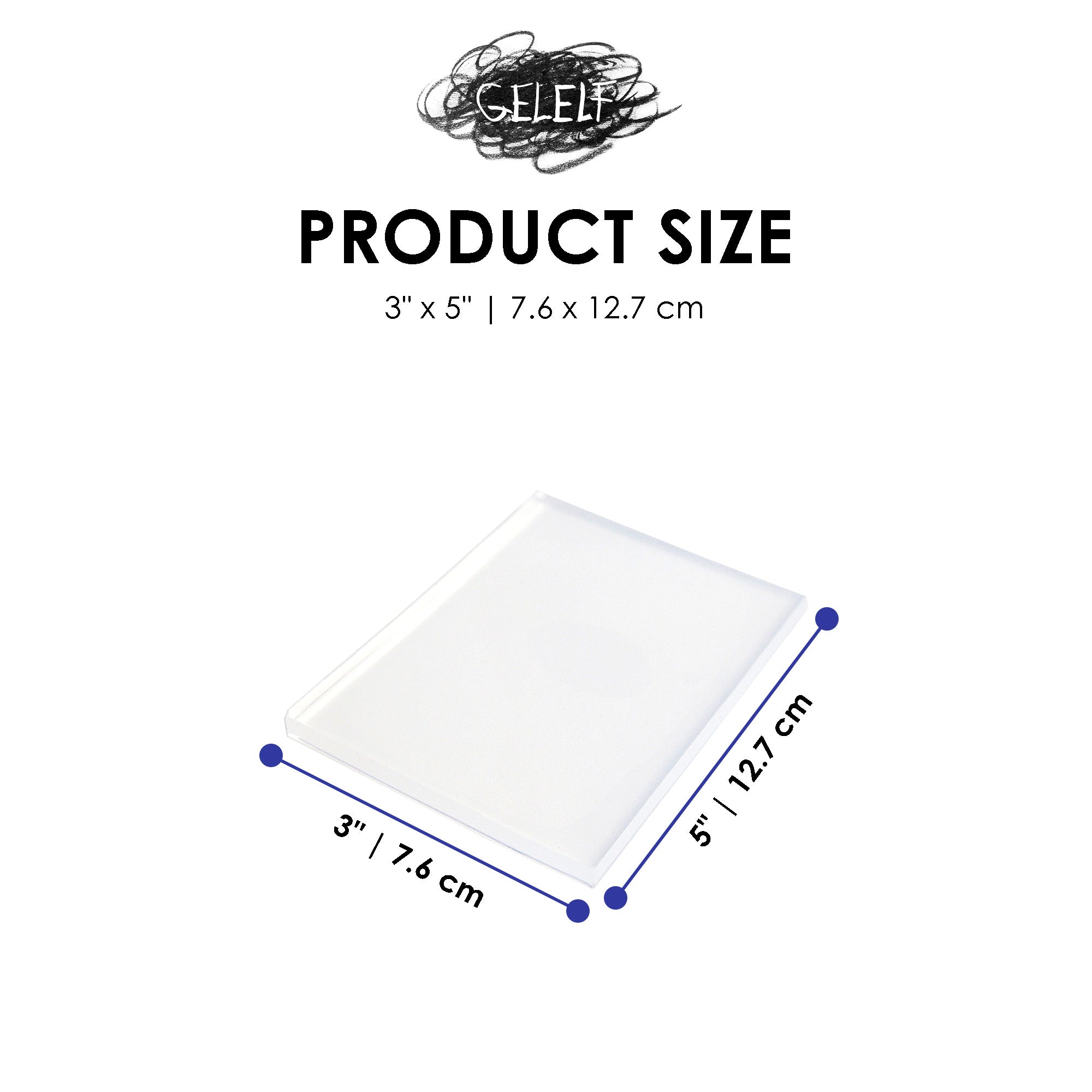 GELELF Gel Printing Plate
