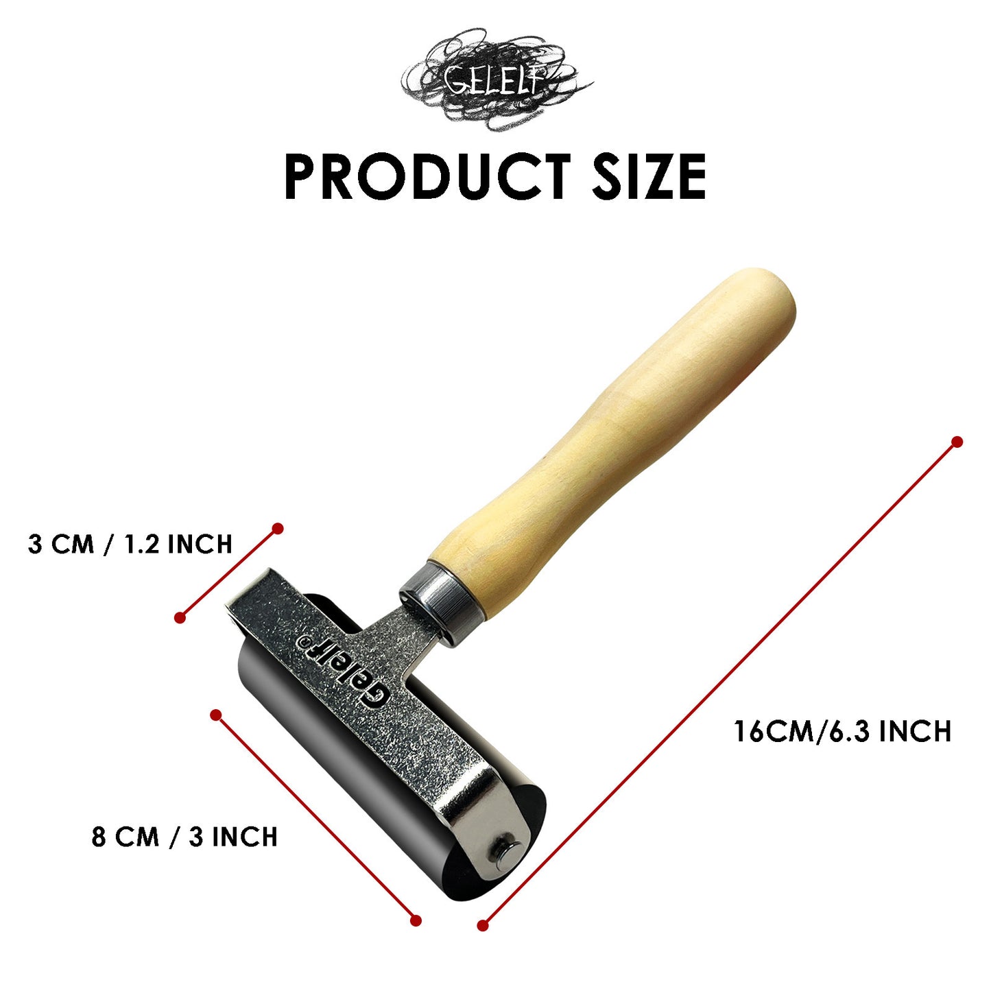 GELELF Smooth Peeling Brayer