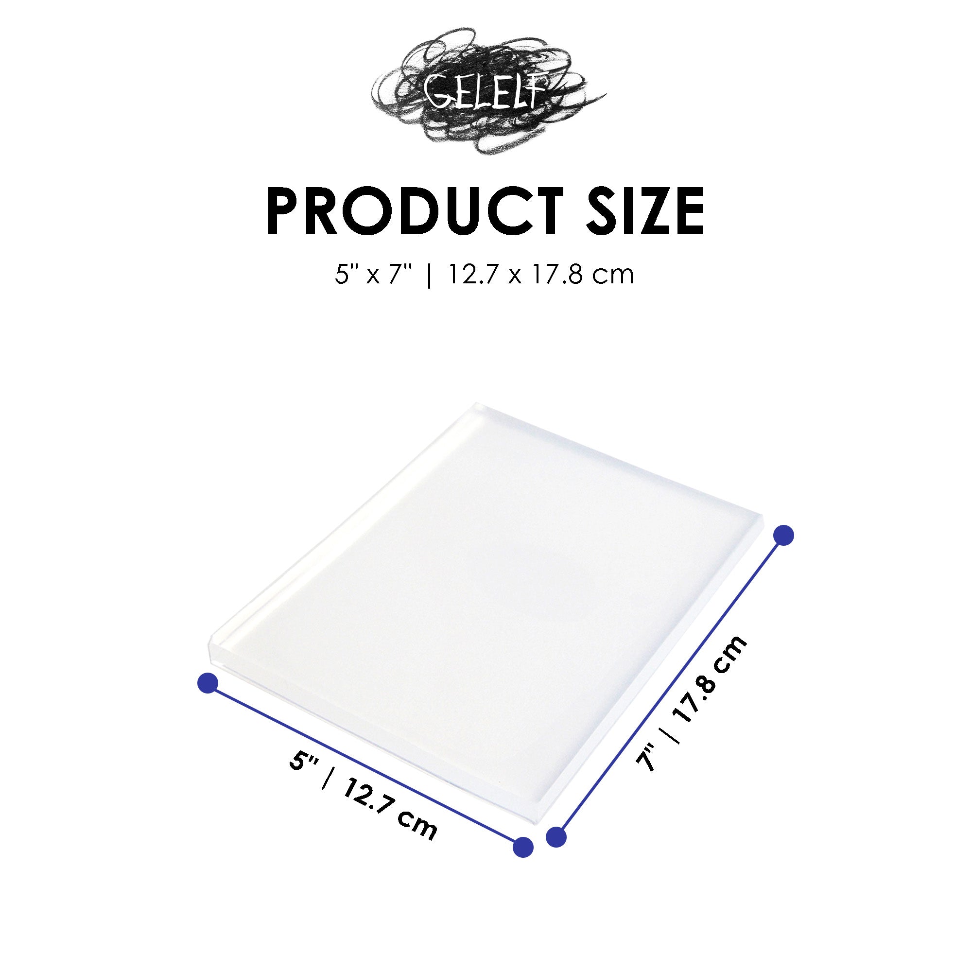 GELELF Gel Printing Plate