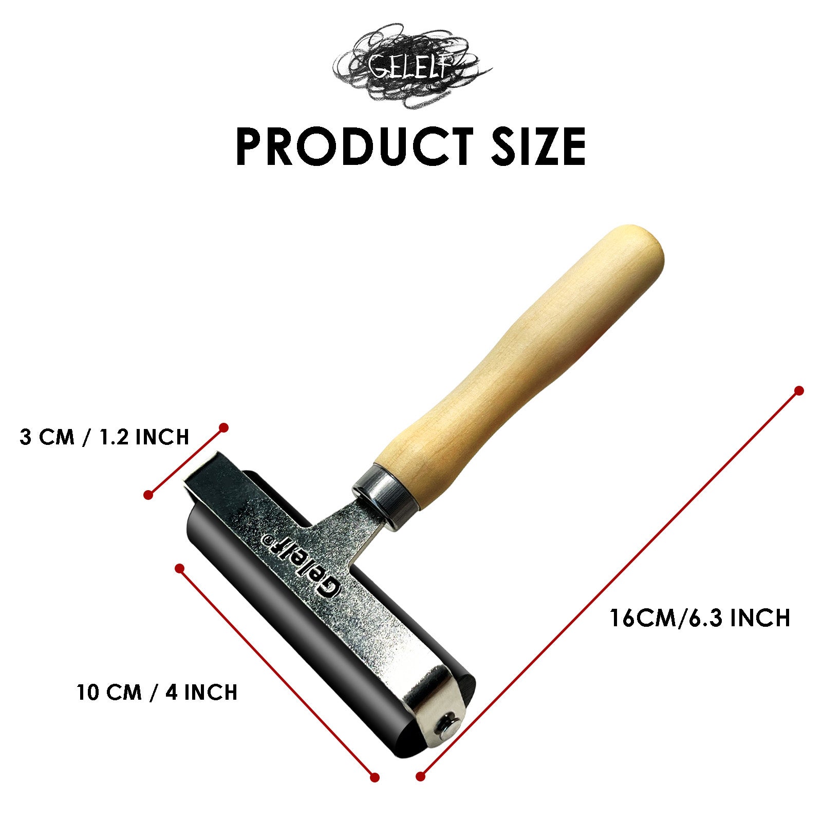 GELELF Smooth Peeling Brayer