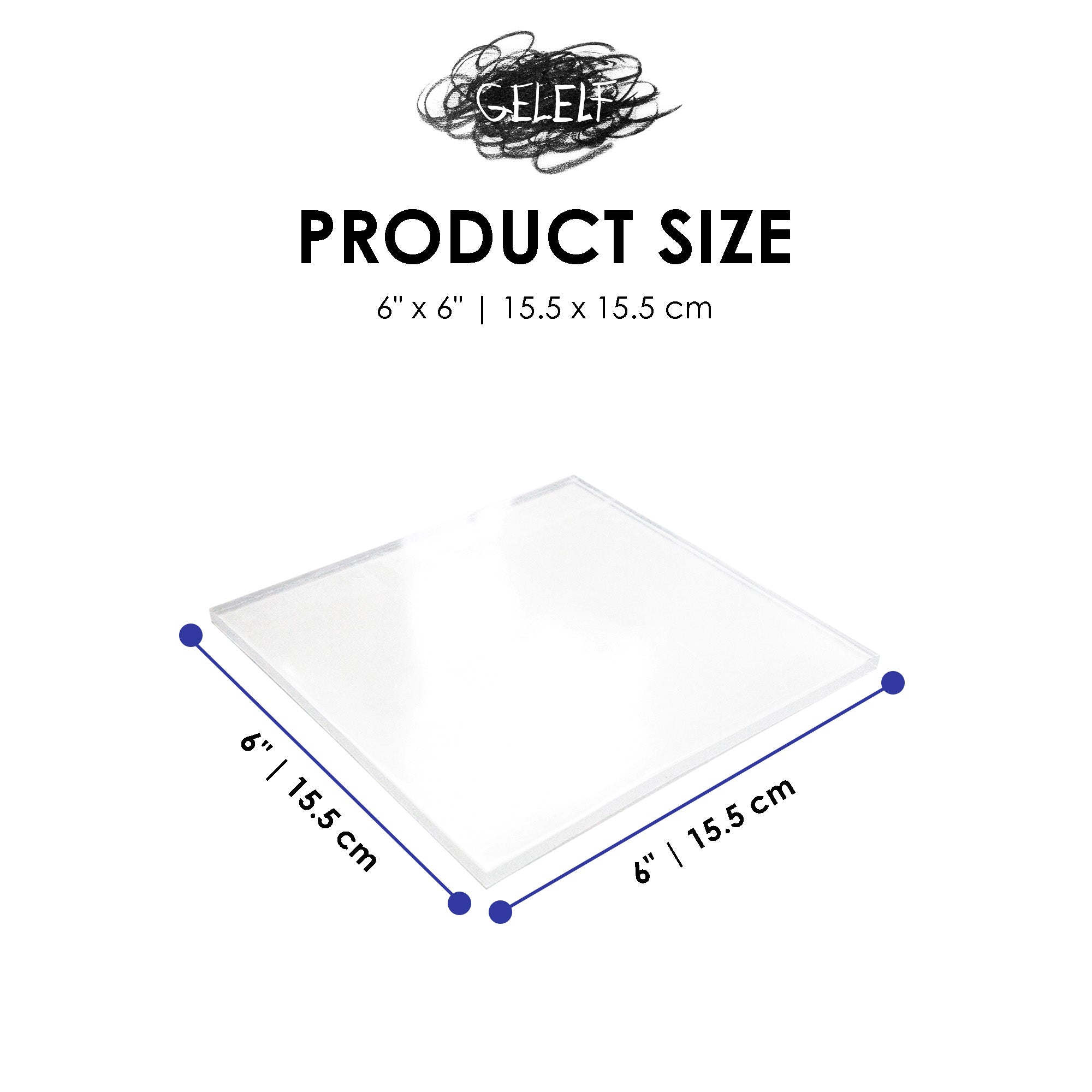 GELELF Gel Printing Plate