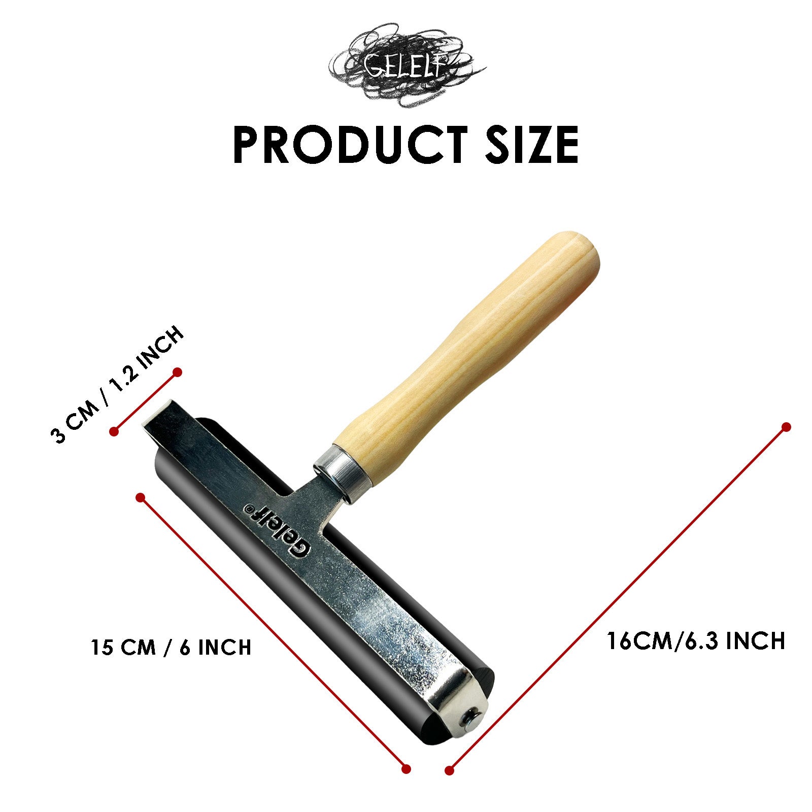GELELF Smooth Peeling Brayer