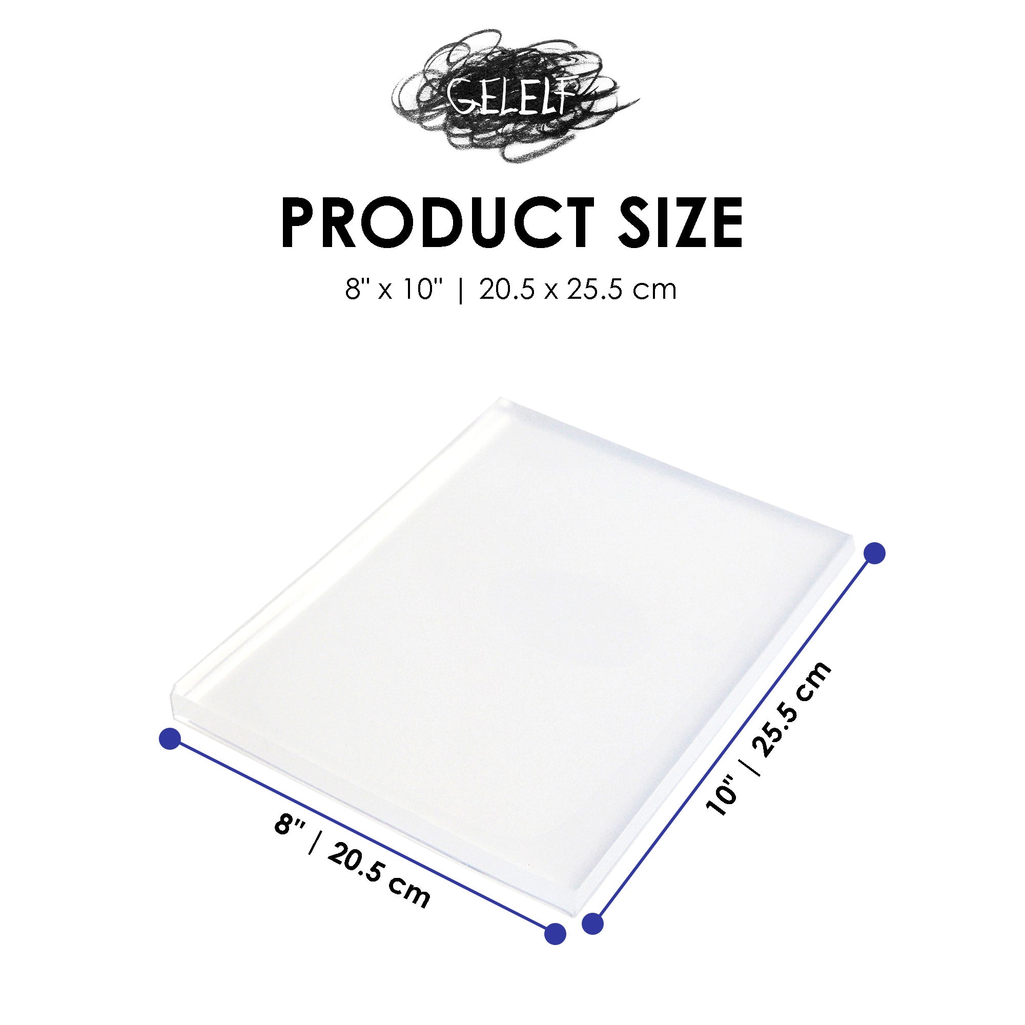 GELELF Gel Printing Plate