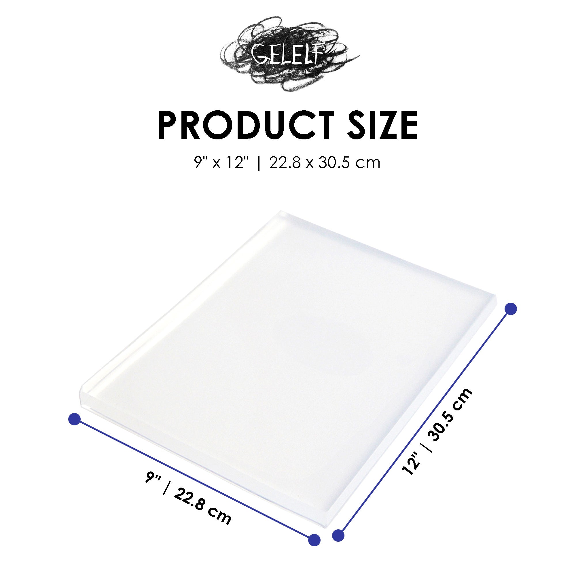 GELELF Gel Printing Plate