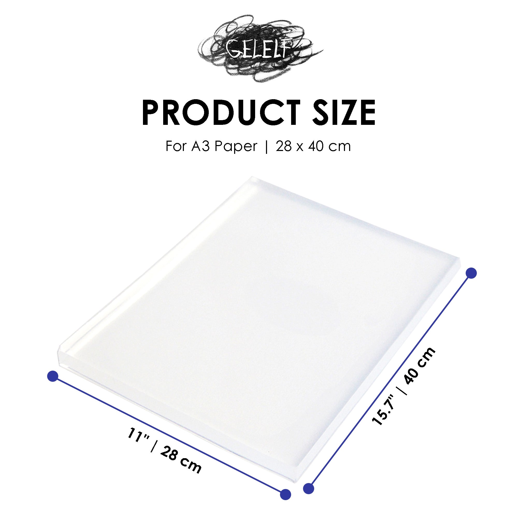 GELELF Gel Printing Plate