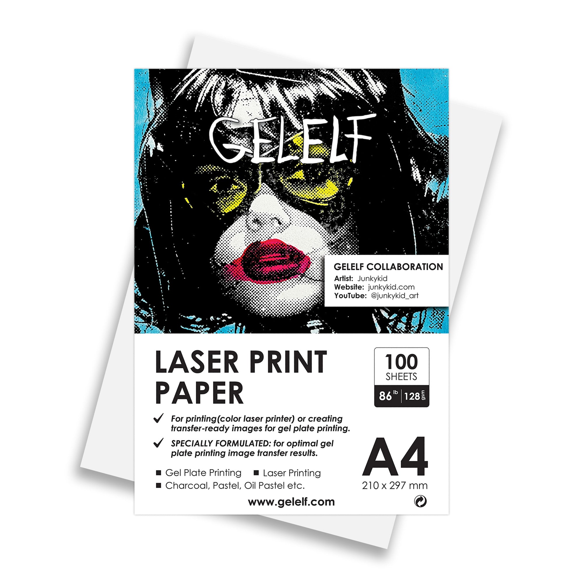 GELELF Laser Print Paper ( 86lb / 128gsm )