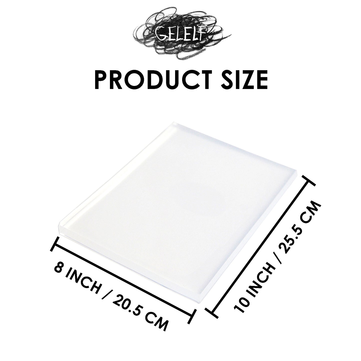GELELF Gel Printing Plate